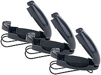Lescars 3er-Set stabile Kfz-Brillenhalter für Sonnen oder Zweitbrille; Auto-Luftbetten Auto-Luftbetten Auto-Luftbetten Auto-Luftbetten 