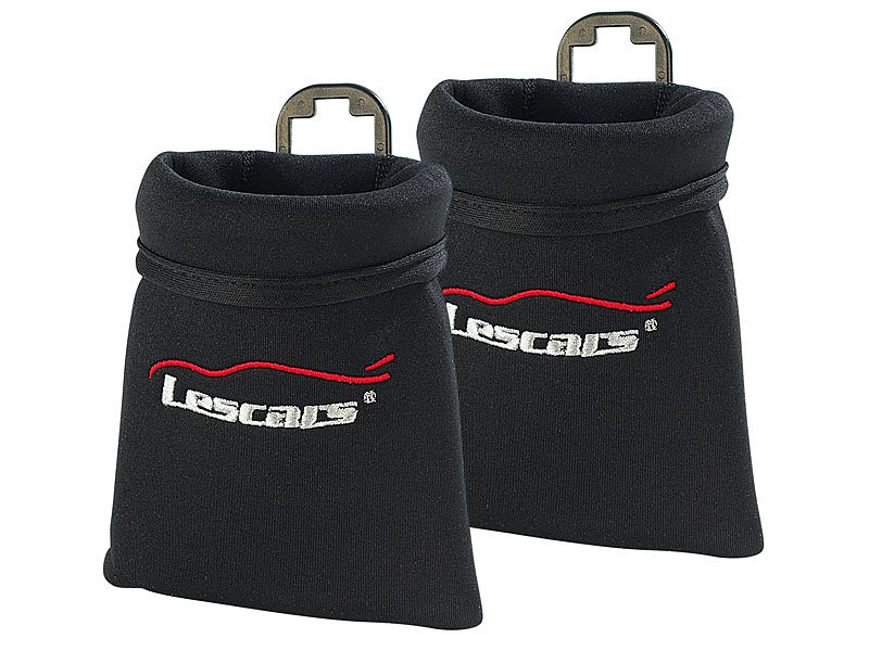 Lescars Autotasche: Neopren-Smart-Pocket - Die praktische Tasche im Auto (Brillenhalterung  Auto)