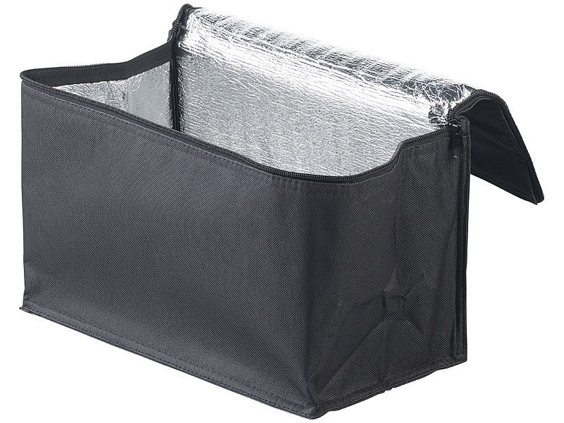 PEARL 2er Pack Kofferraum-Gepäckfixierung aus Schaumstoff/Nylon,3-teilig 