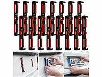 Lescars Autokennzeichenhalter, Auto Kennzeichenhalter rahmenlos