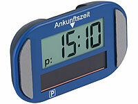 Lescars Digitale Parkscheibe, Parkuhr Solar, Parking Disc; Solar-Rückfahrkameras mit Monitor, Digitale Parkscheiben mit ECE-Zulassung Solar-Rückfahrkameras mit Monitor, Digitale Parkscheiben mit ECE-Zulassung Solar-Rückfahrkameras mit Monitor, Digitale Parkscheiben mit ECE-Zulassung