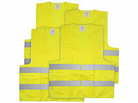 Lescars Farhrzeug-Warnweste, Warnweste Autofahrer, Warnweste Motorrad