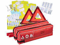 Lescars Kfz Notfalltasche, Kfz Notfallausrüstung, Kfz-Notfallsets