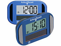 Lescars Parkscheibe mit Display, Parkscheibe mit Zeiteinstellung