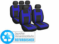 Lescars Rücksitzschoner Auto, Schutzbezug für Auto Sitz