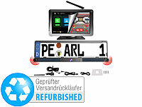 Lescars; Solar-Rückfahrkameras mit Monitor Solar-Rückfahrkameras mit Monitor