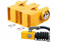 Lescars Anhänger Sicherung, Anhängerschloss für Kfz-Anhänger