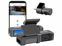 Lescars Autokamera Dashcam, Dashcam Dual, Dashcam-Kit, Dashcam WiFi; KFZ-Batterie-Ladegeräte KFZ-Batterie-Ladegeräte KFZ-Batterie-Ladegeräte 