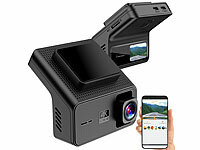 Lescars Autokamera Dashcam, Dashcam WLAN, Dashcam mit Monitor; Solar-Rückfahrkameras mit Monitor Solar-Rückfahrkameras mit Monitor Solar-Rückfahrkameras mit Monitor