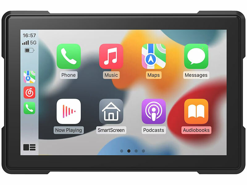 ; Motorrad-Display, CarPlay und Android Auto, wasserdicht Motorrad-Display, CarPlay und Android Auto, wasserdicht Motorrad-Display, CarPlay und Android Auto, wasserdicht 